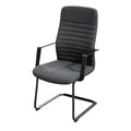 **Technische titel in het Nederlands: Ergonomische bureaustoel met metalen frame en gestoffeerde zitting**